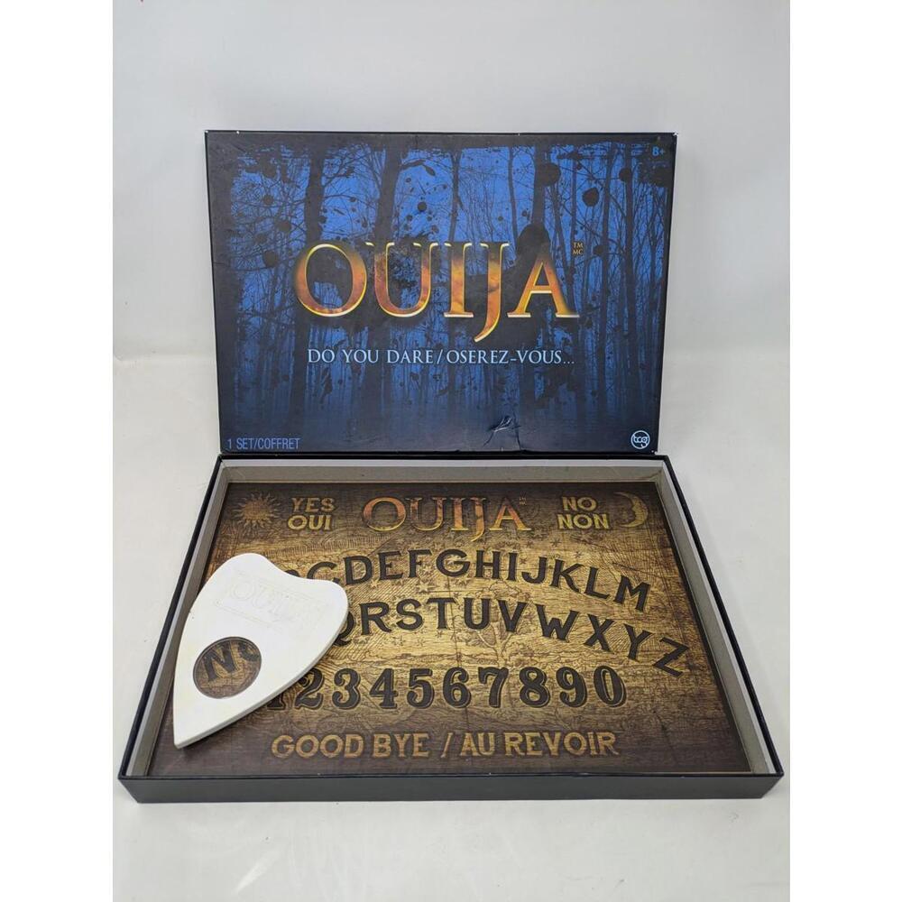 Ouija Do you Dare Board Game TCG Canadian Version Bilingual  Preowned.